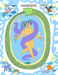 Frognostic 🌎 The World 🌙 Tarot Print