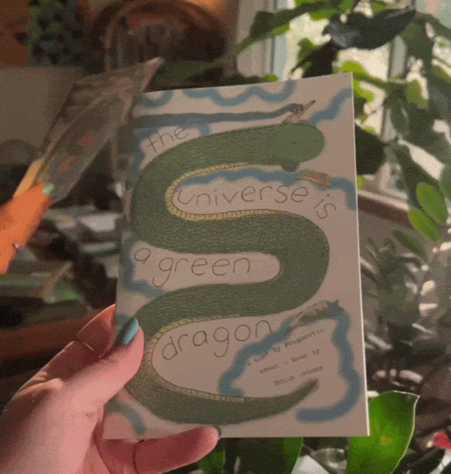 🐉The Universe is a Green Dragon 🐉 Zine